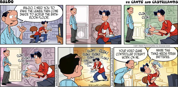 Baldo on Sunday December 18, 2011 Comic Strip