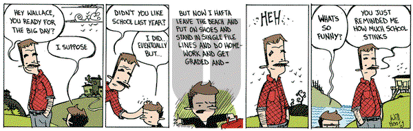 Wallace the Brave - Friday July 3, 2015 Comic Strip