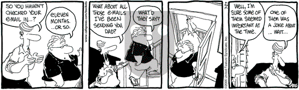 The Buckets on Thursday July 27, 2006 Comic Strip