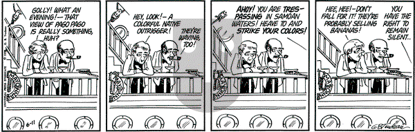 Doonesbury on Wednesday June 11, 1975 Comic Strip