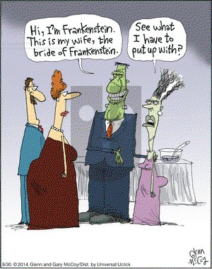 The Flying McCoys on Saturday August 30, 2014 Comic Strip