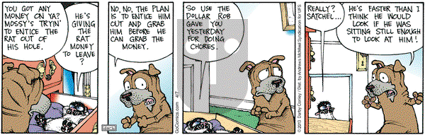 Get Fuzzy on Monday April 7, 2025 Comic Strip