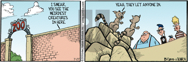 Grand Avenue on Monday July 27, 2009 Comic Strip