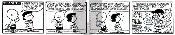 Peanuts on Monday August 3, 1953 Comic Strip