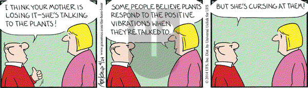 The Born Loser on Thursday April 24, 2014 Comic Strip