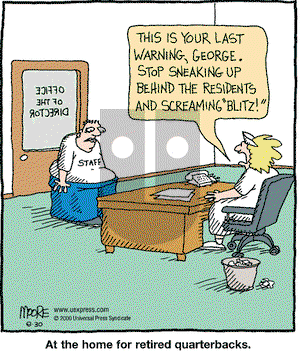 In the Bleachers on Wednesday August 30, 2000 Comic Strip