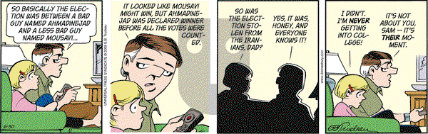 Doonesbury on Tuesday June 30, 2009 Comic Strip