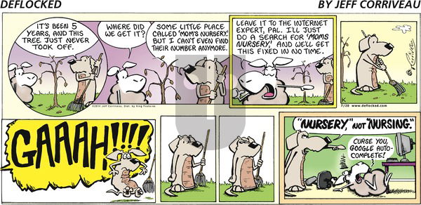 DeFlocked on Sunday July 20, 2014 Comic Strip