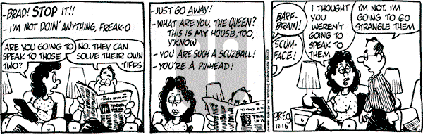 Luann on Saturday December 16, 1989 Comic Strip