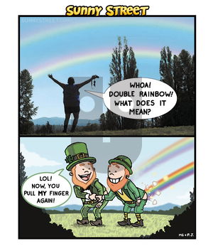 Sunny Street on Wednesday March 18, 2015 Comic Strip