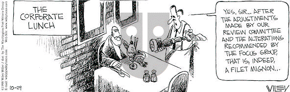 Non Sequitur on Thursday October 29, 1998 Comic Strip