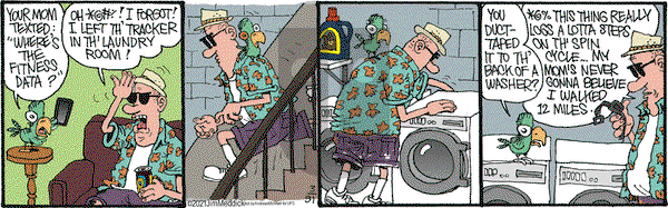 Monty on Wednesday March 31, 2021 Comic Strip