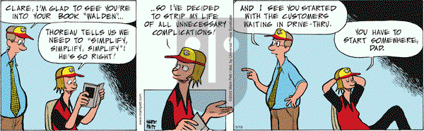 Lucky Cow on Thursday May 19, 2005 Comic Strip