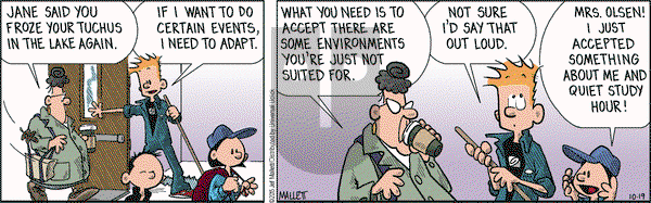 Frazz on Monday October 19, 2015 Comic Strip