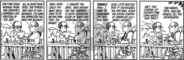 Doonesbury on Wednesday June 20, 1979 Comic Strip