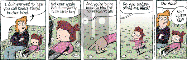Cul de Sac on Monday January 17, 2011 Comic Strip