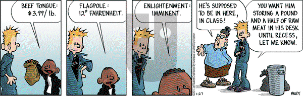 Frazz on Friday January 27, 2017 Comic Strip