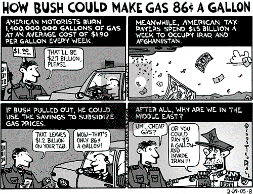 Ted Rall on Sunday November 27, 2005 Comic Strip