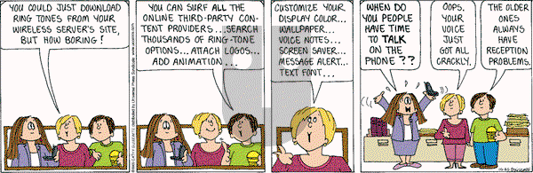 Cathy Classics on Saturday October 25, 2003 Comic Strip
