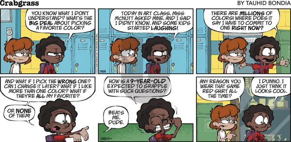 Crabgrass - Sunday October 1, 2023 Comic Strip