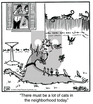 Marmaduke on Saturday January 24, 2004 Comic Strip