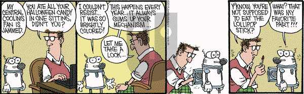 Monty on Monday November 2, 2015 Comic Strip