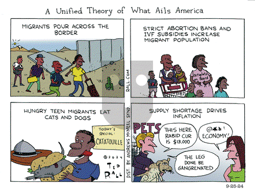 Ted Rall - Wednesday September 25, 2024 Comic Strip