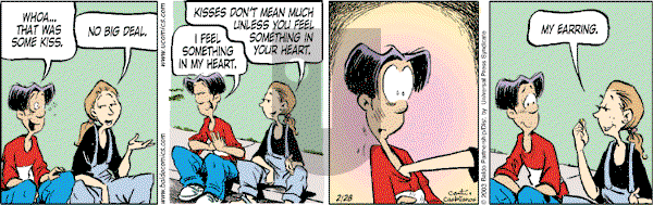 Baldo - Friday February 28, 2003 Comic Strip