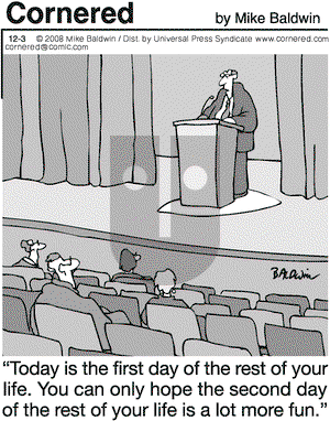 Cornered on Wednesday December 3, 2008 Comic Strip