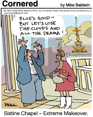 Cornered on Tuesday December 15, 2009 Comic Strip