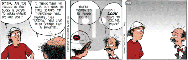 Get Fuzzy on Friday July 21, 2006 Comic Strip