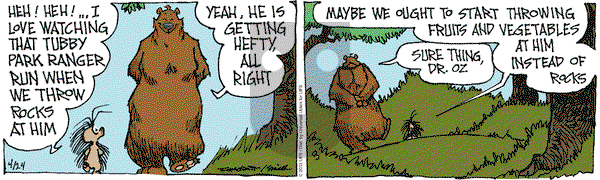 The Grizzwells on Wednesday April 24, 2013 Comic Strip