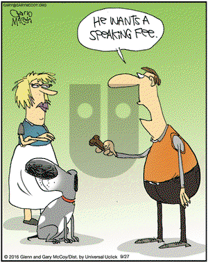 The Flying McCoys - Tuesday September 27, 2016 Comic Strip