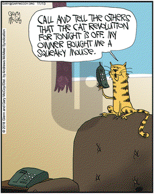 The Flying McCoys on Tuesday November 13, 2018 Comic Strip