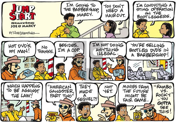JumpStart on Sunday February 3, 2008 Comic Strip