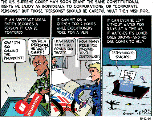 Ted Rall on Monday October 12, 2009 Comic Strip