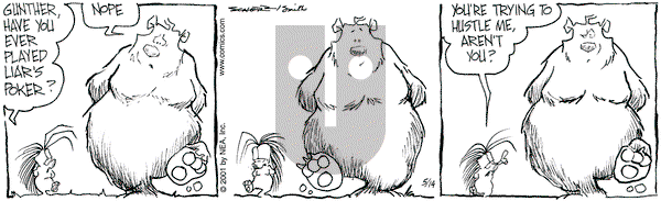 The Grizzwells on Monday May 14, 2001 Comic Strip