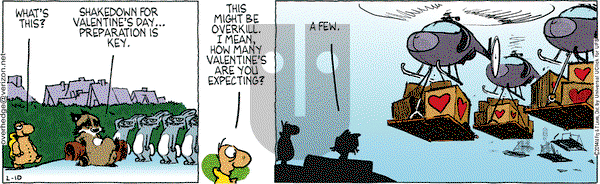 Over the Hedge on Monday February 10, 2014 Comic Strip