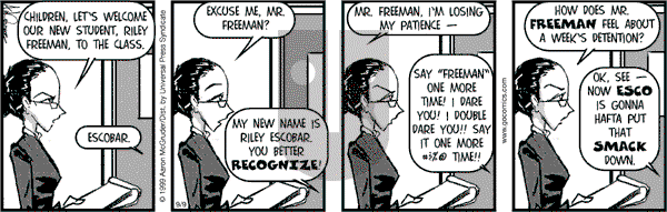 The Boondocks on Saturday April 12, 2014 Comic Strip