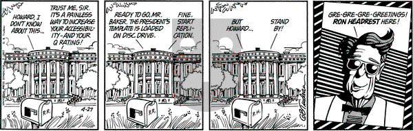 Doonesbury on Monday April 27, 1987 Comic Strip