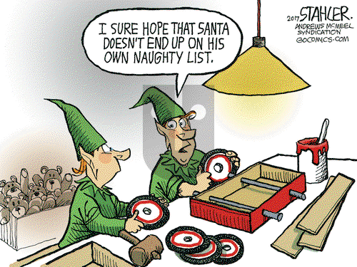 Jeff Stahler on Thursday November 30, 2017 Comic Strip