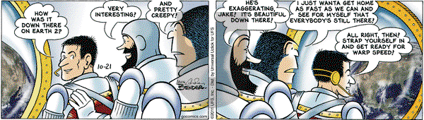 Alley Oop on Friday October 21, 2011 Comic Strip
