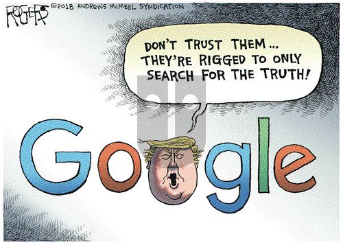 Rob Rogers on Thursday August 30, 2018 Comic Strip