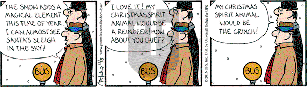 The Born Loser on Thursday December 8, 2016 Comic Strip