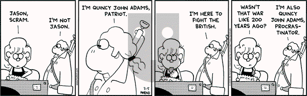 FoxTrot on Tuesday July 5, 2005 Comic Strip