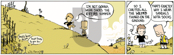Wallace the Brave on Wednesday June 8, 2016 Comic Strip