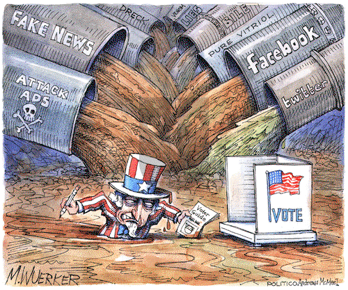 Matt Wuerker on Tuesday November 6, 2018 Comic Strip