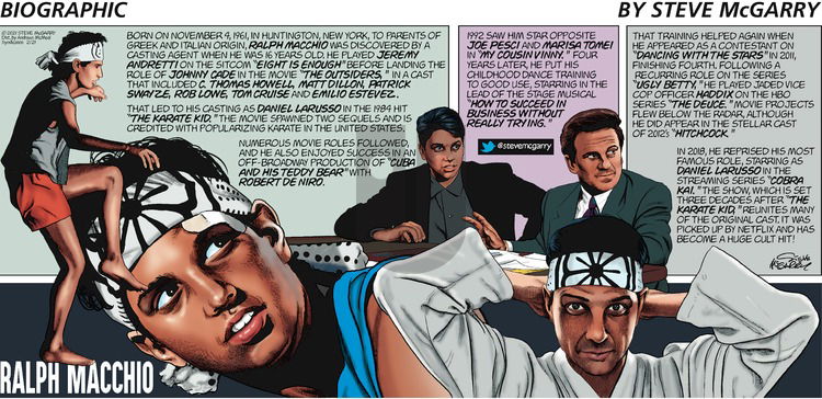 Biographic on Sunday February 21, 2021 Comic Strip
