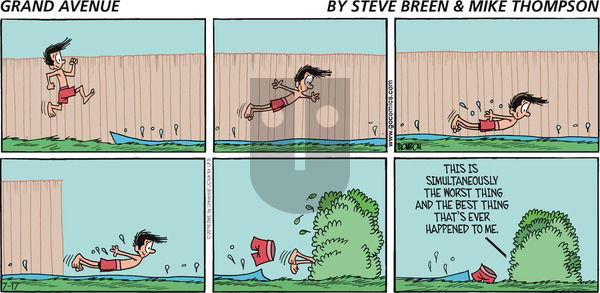 Grand Avenue on Sunday July 17, 2016 Comic Strip