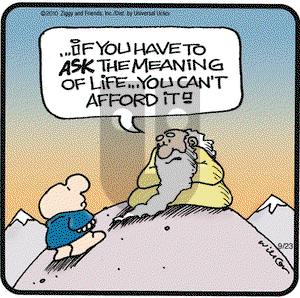 Ziggy on Thursday September 23, 2010 Comic Strip